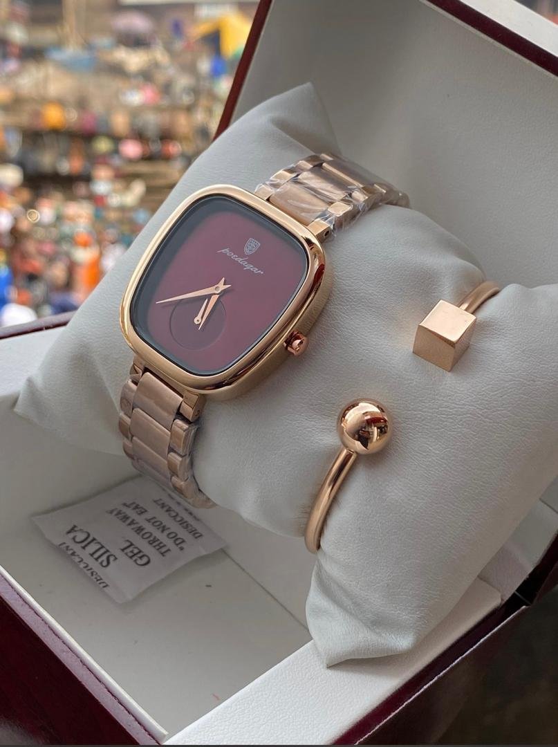 watch and a bracelet set