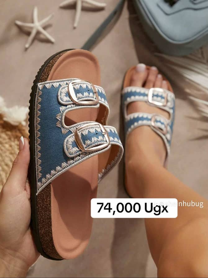 thick cork-style platform sole