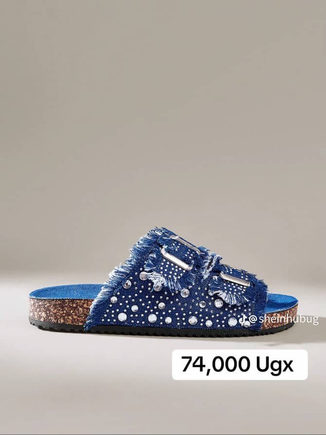 THICK SOLE PLATFORM SLIDE ON SANDALS