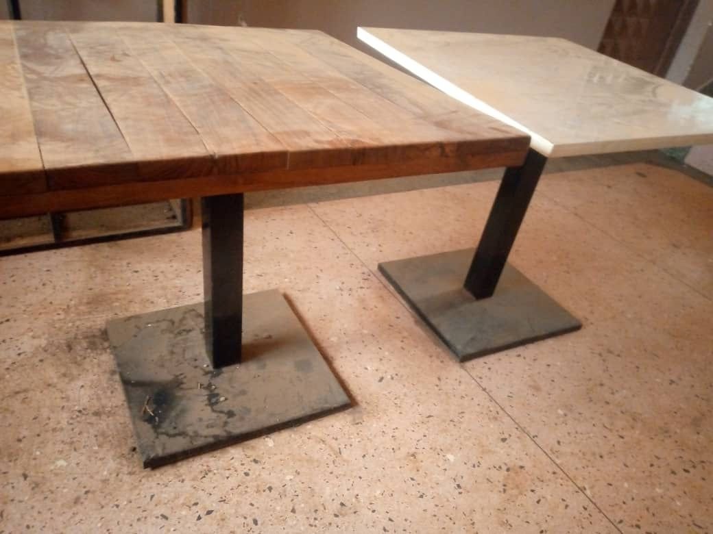 MABLE AND WOODEN TABLES