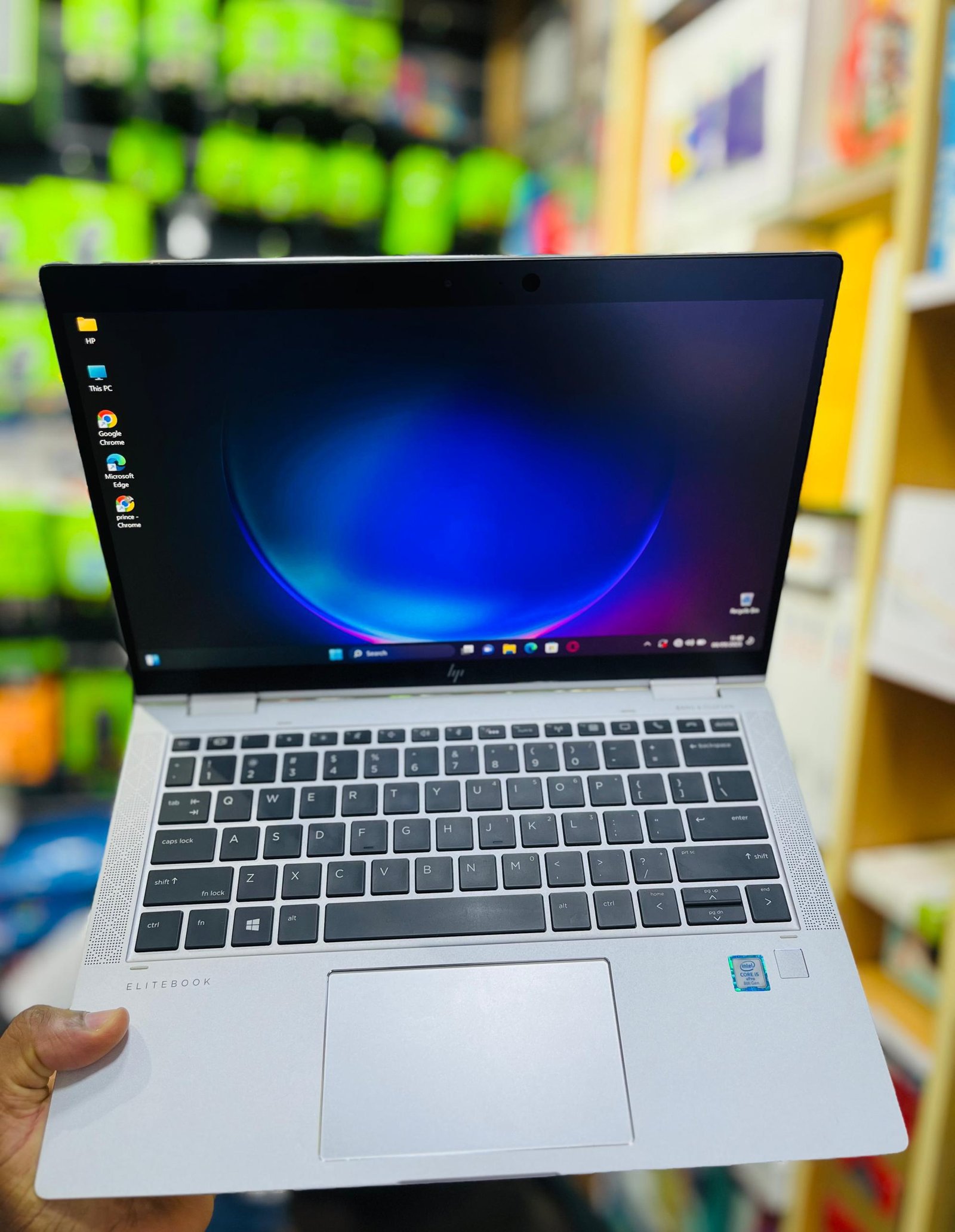 HP EliteBook x360 laptop.