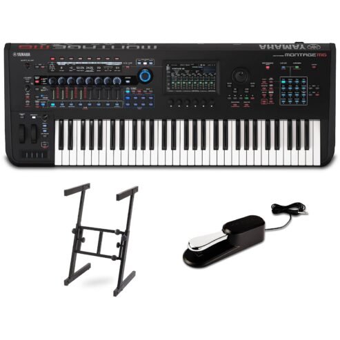 Yamaha MONTAGE M6 61-Key Flagship Synthesizer,