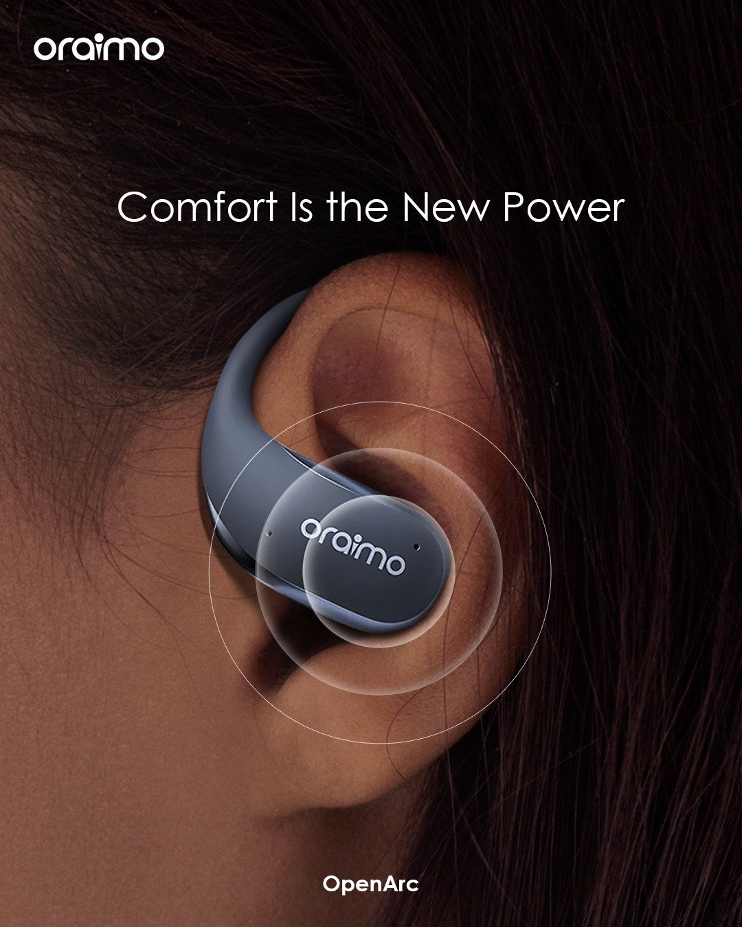 Oraimo OpenArc open-ear wireless earphones
