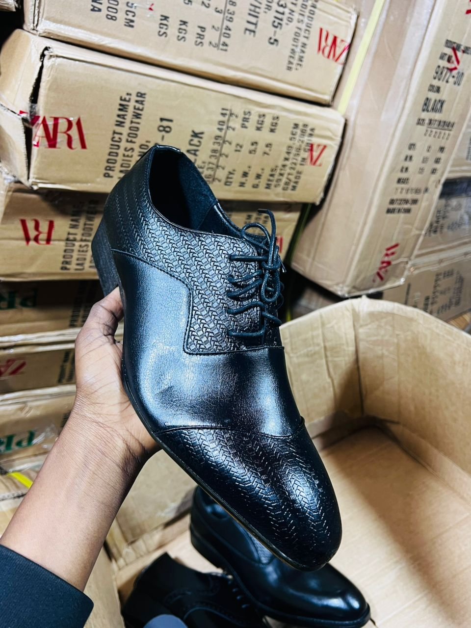 Brogue Derby shoe.