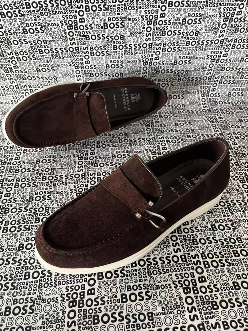 Brunello Cucinelli men’s loafers,