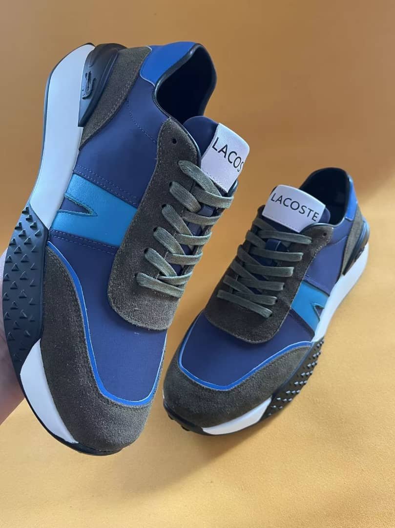 Lacoste Men’s L-Spin Deluxe Leather Sneakers