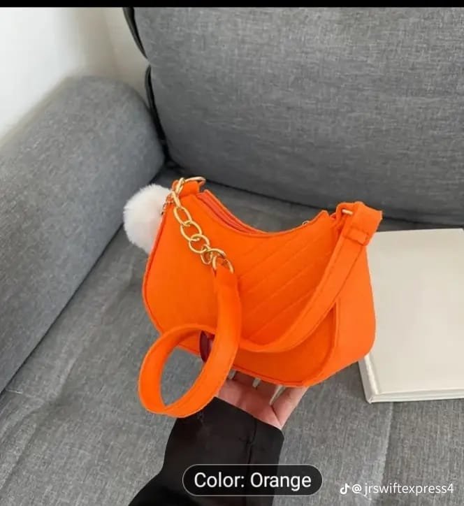 ORANGE BAD HABIT BAGS