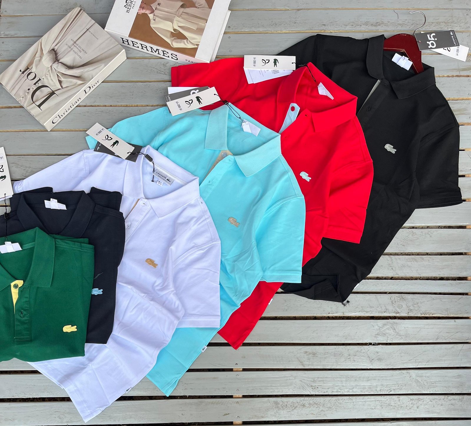 Polo Ralph Lauren-style polo shirts
