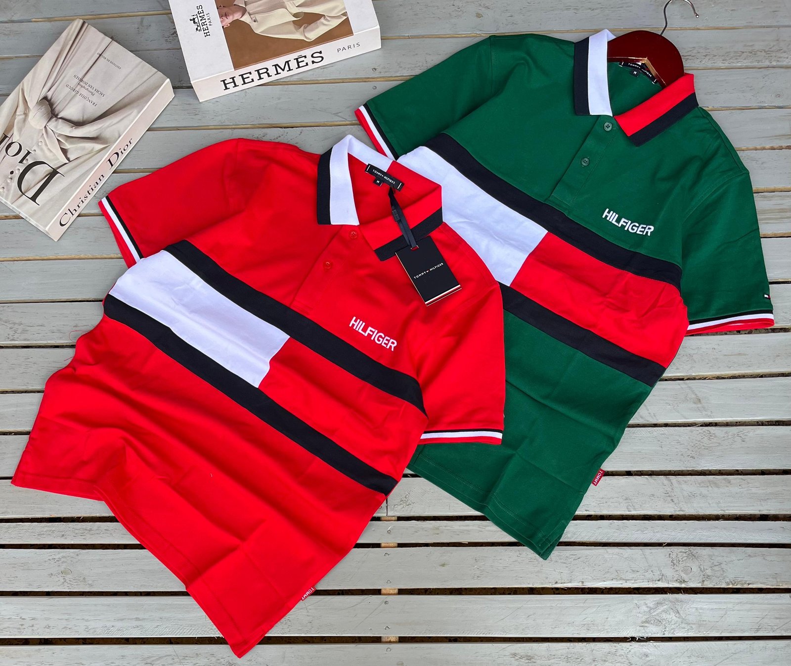 Polo Ralph Lauren-style polo shirts