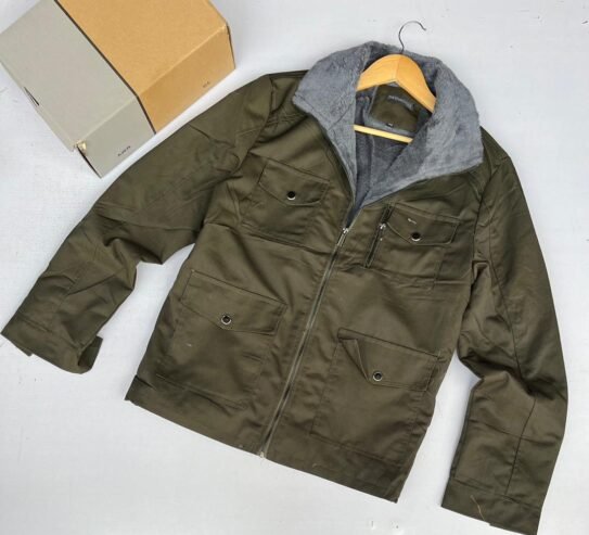 men’s olive green jacket