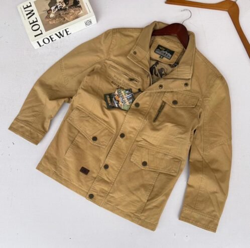 men’s brown jacket