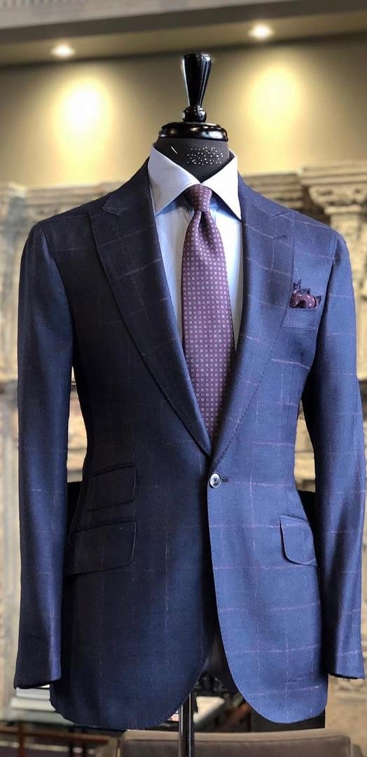 well-tailored men’s suit