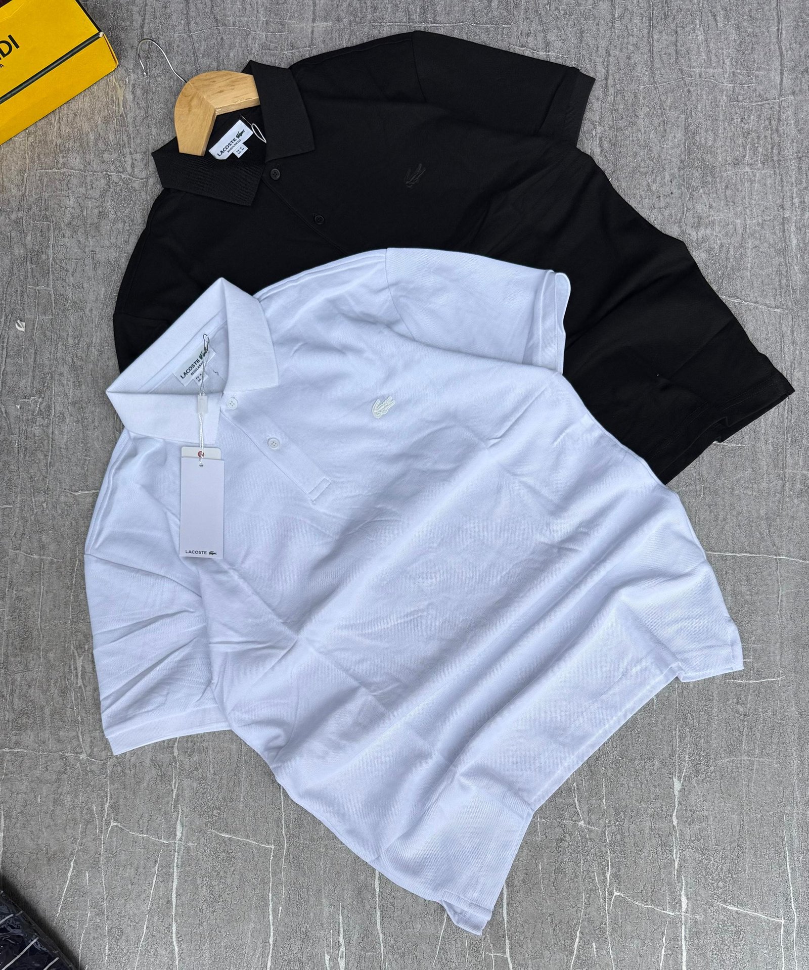 men’s Lacoste polo shirts,