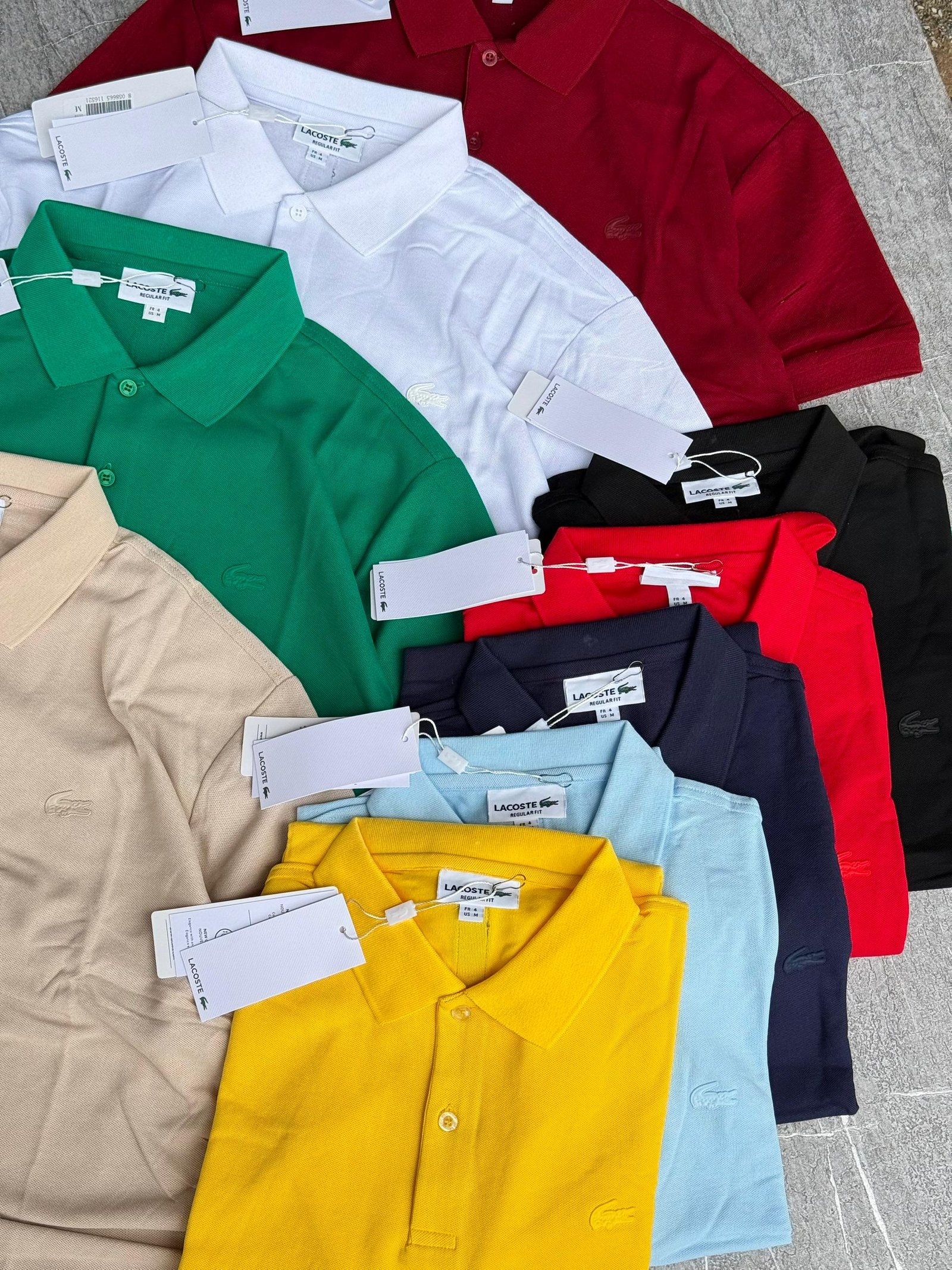 Lacoste polo shirts