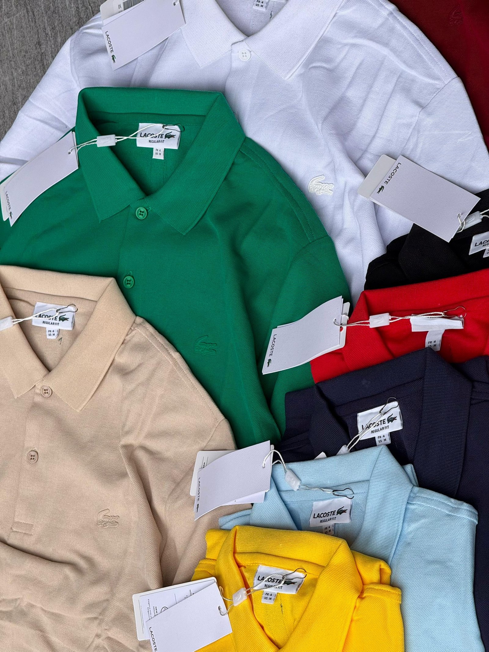 Lacoste polo shirts