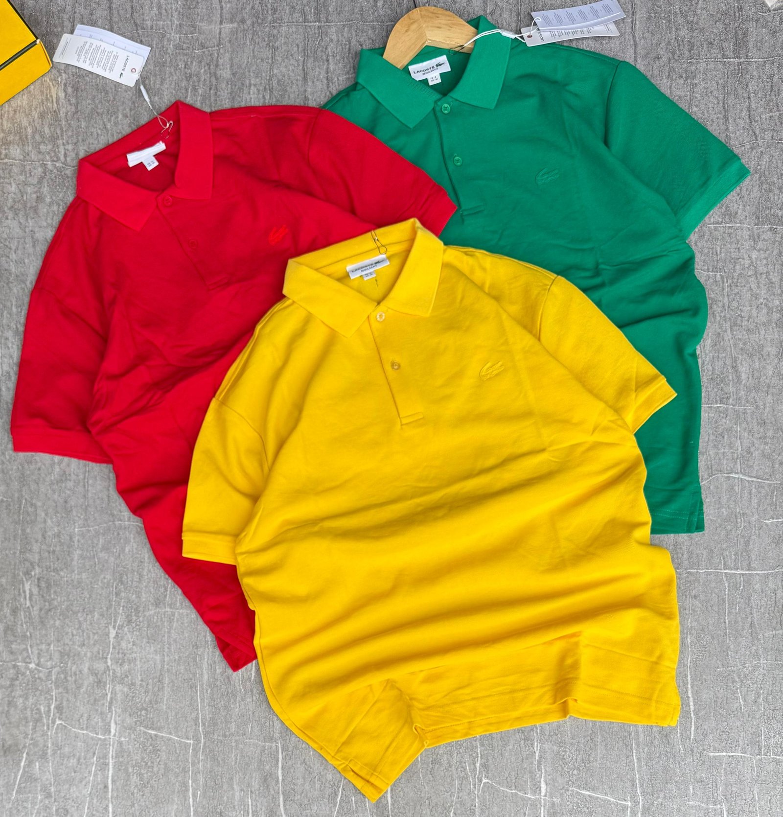 Lacoste polo shirts