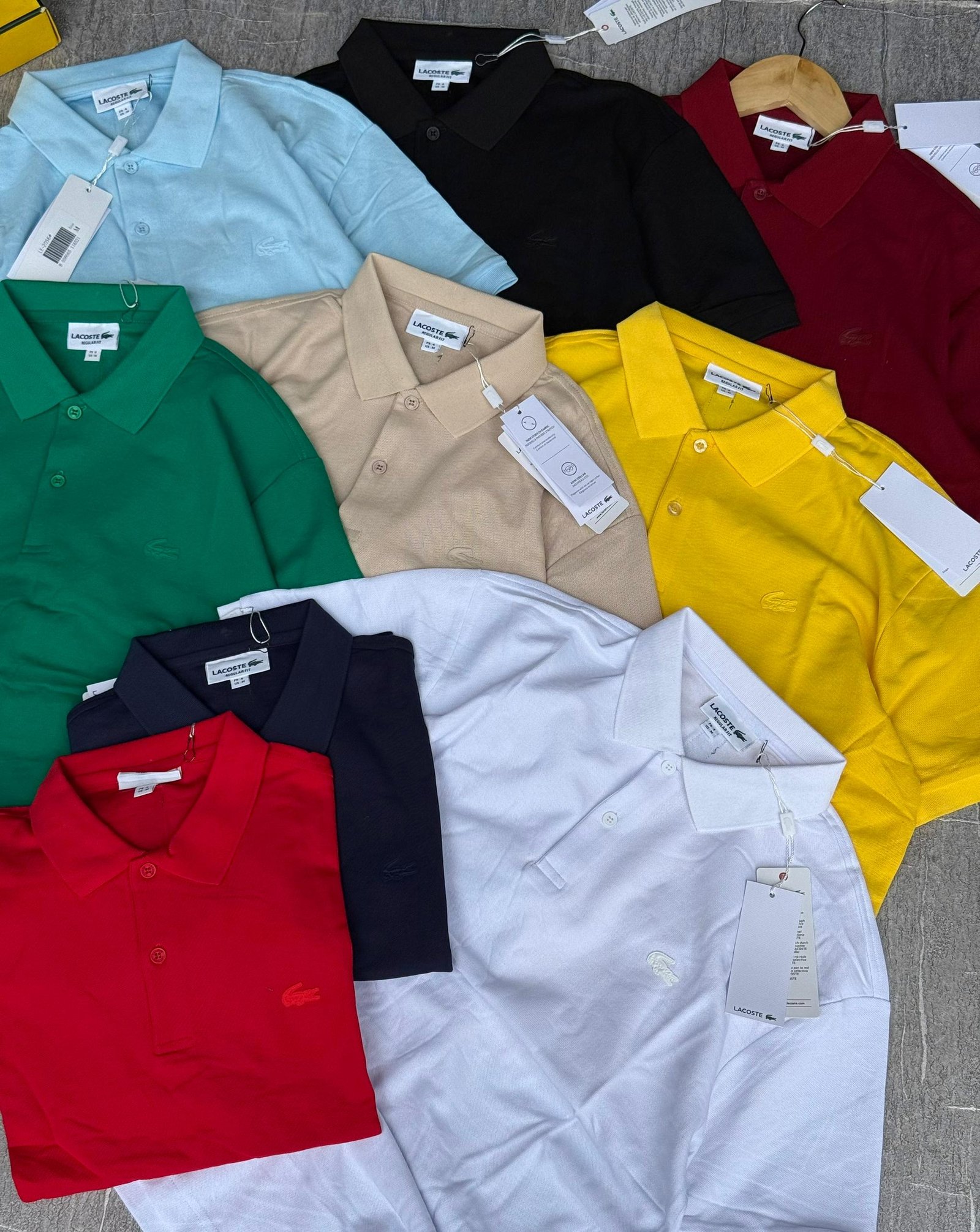 Lacoste polo shirts