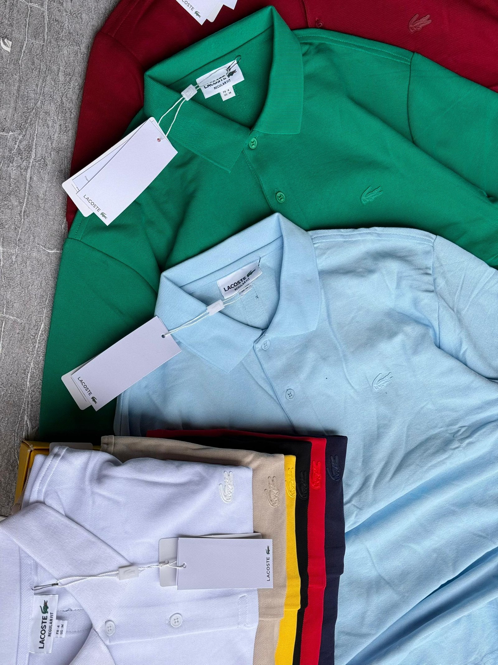 Lacoste polo shirts