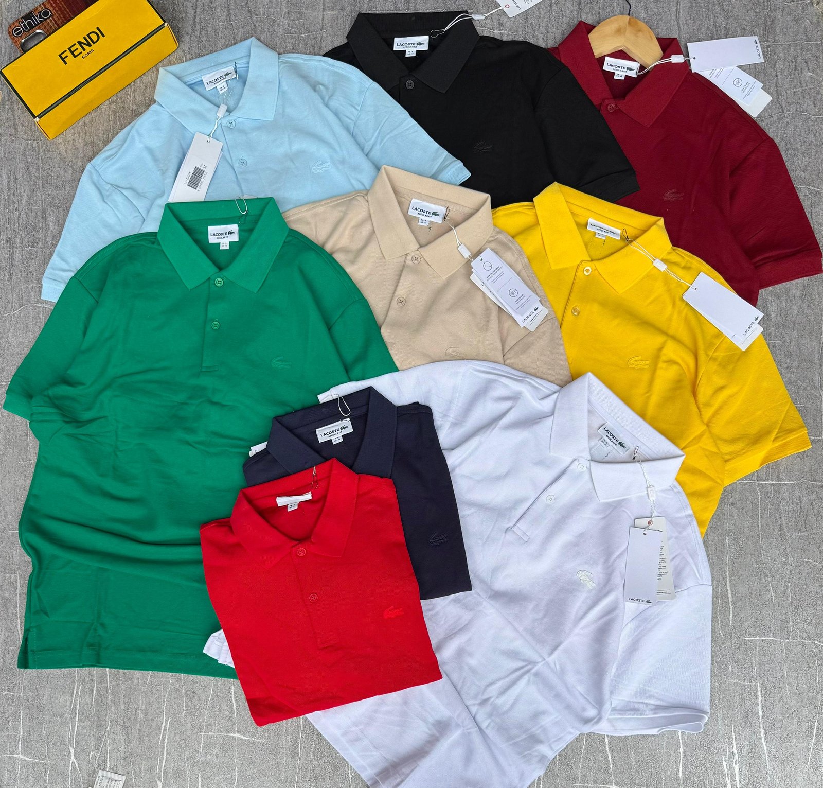 Lacoste polo shirts