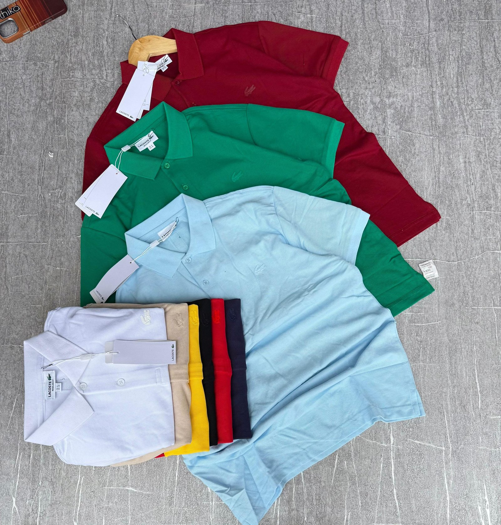 Lacoste polo shirts