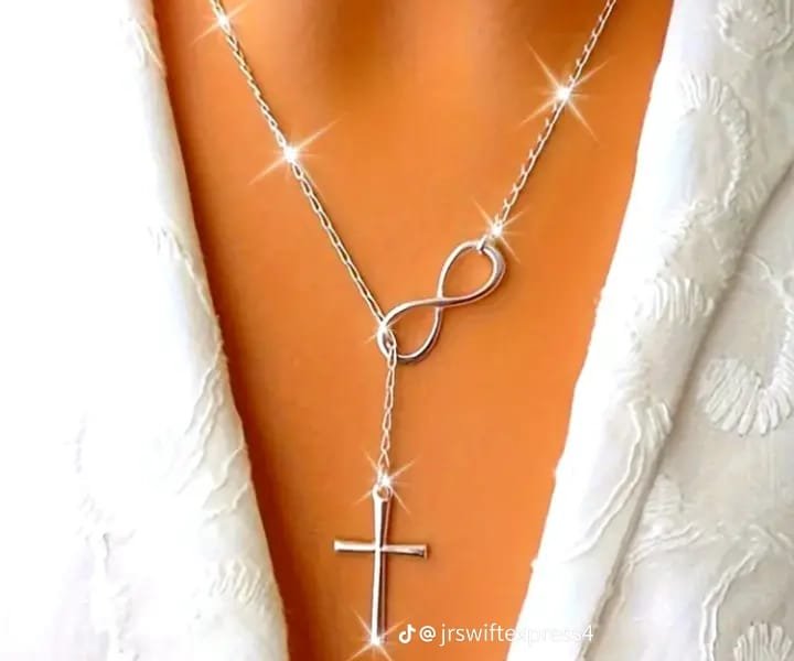 Infinity Cross Necklace