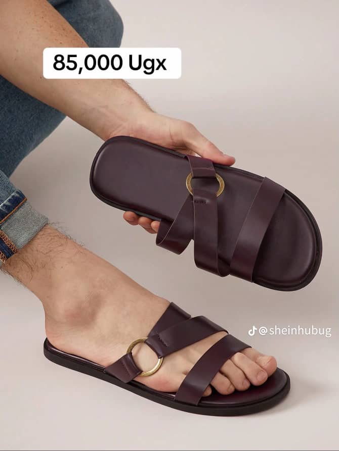 slip-on style sandals for men