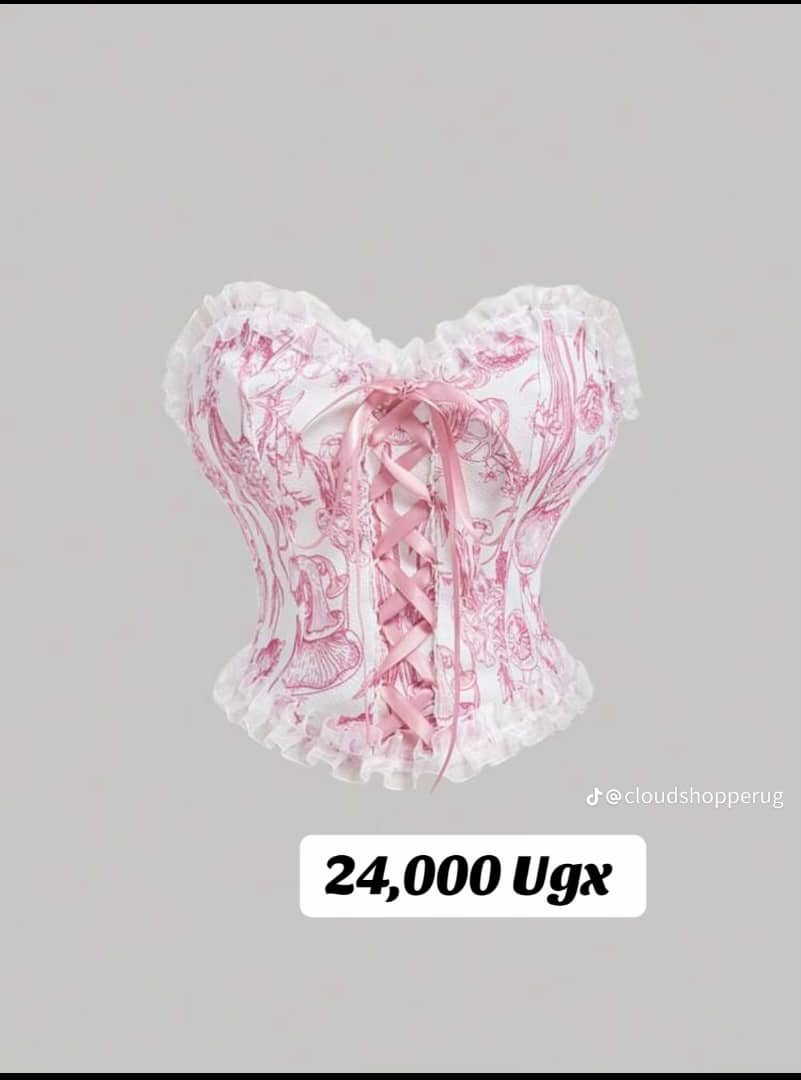 SHEIN MOD bustier-style corset top