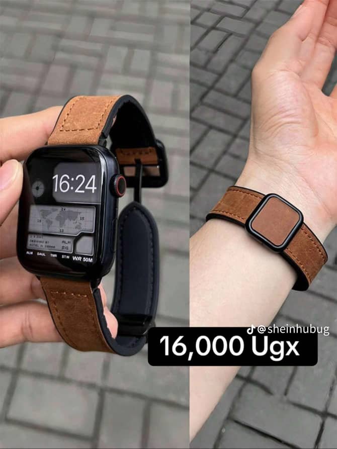 leather watch