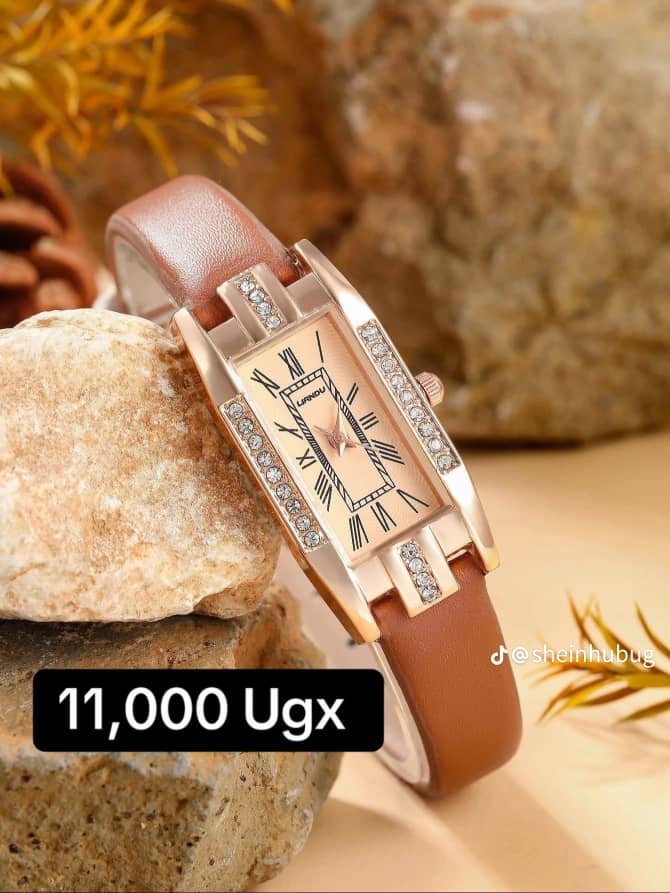 rectangular-dial women’s wristwatch