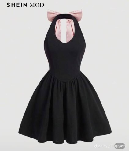 halter neck dress