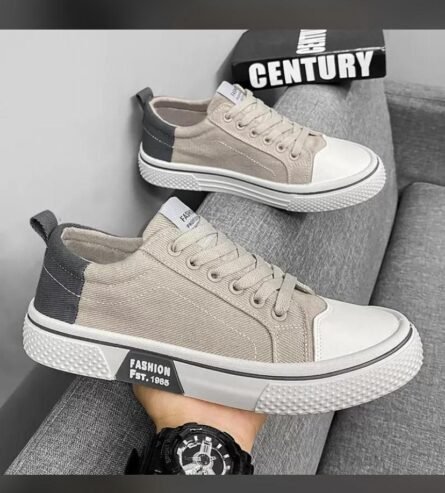 men’s low-top canvas sneakers