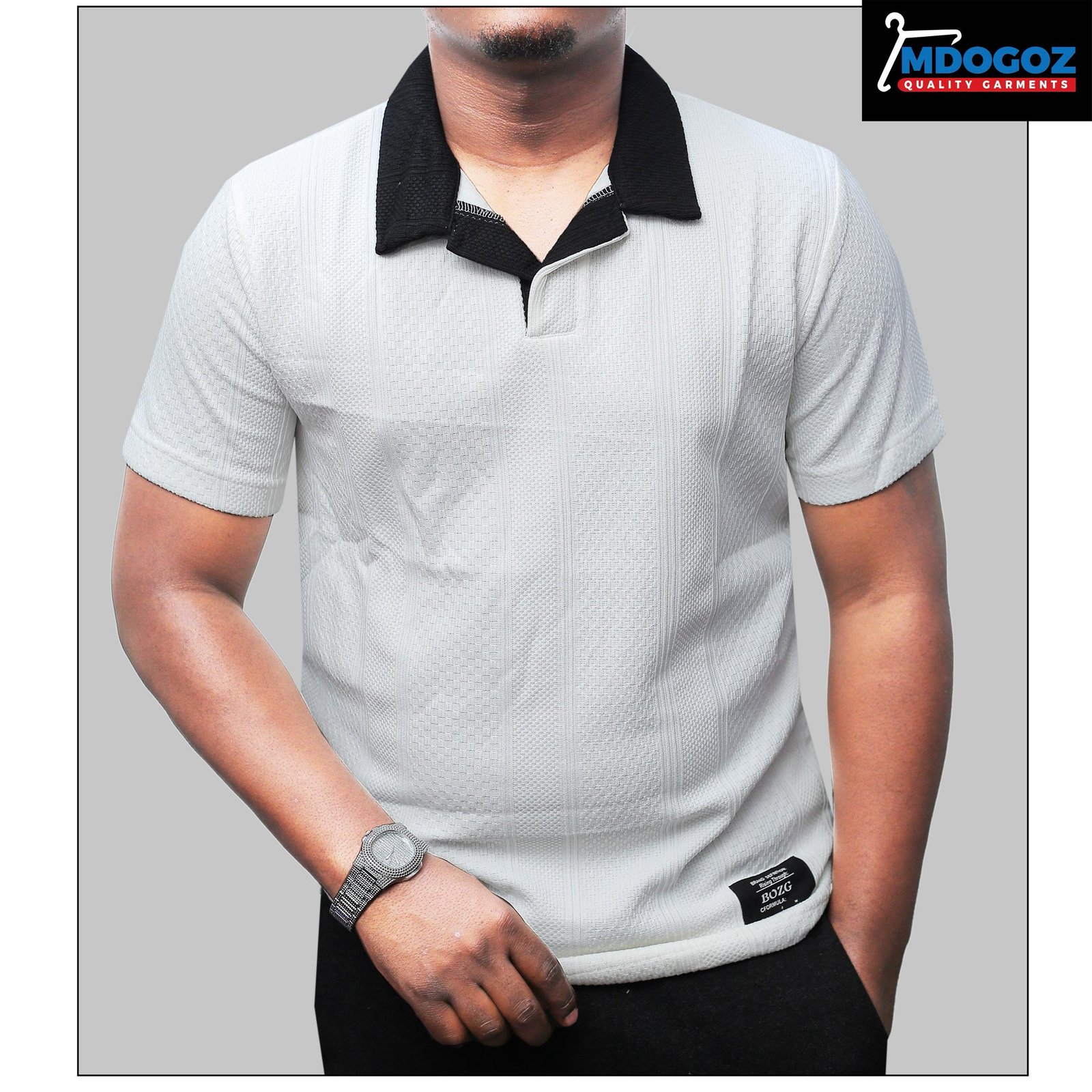 MDOGOZ Men’s Quality Garments Polo Shirt