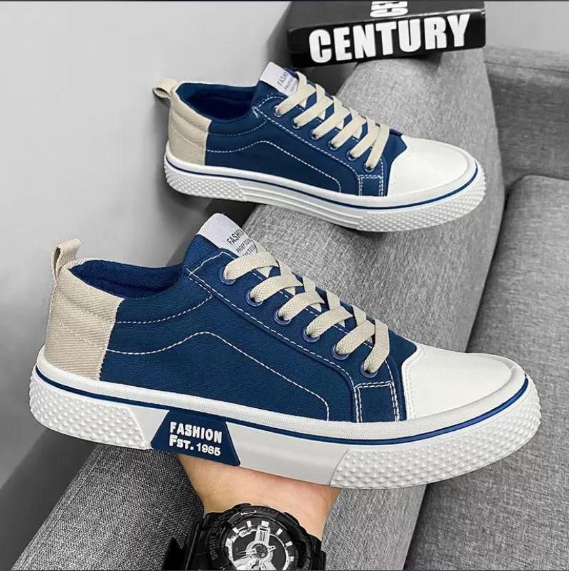 men’s low-top canvas shoes