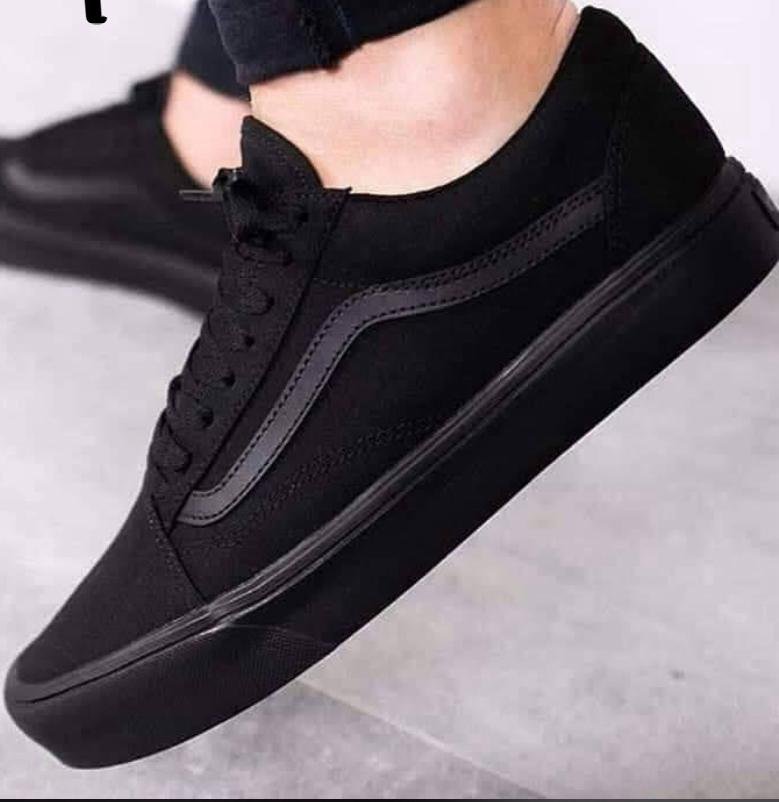 low-top, lace-up sneaker