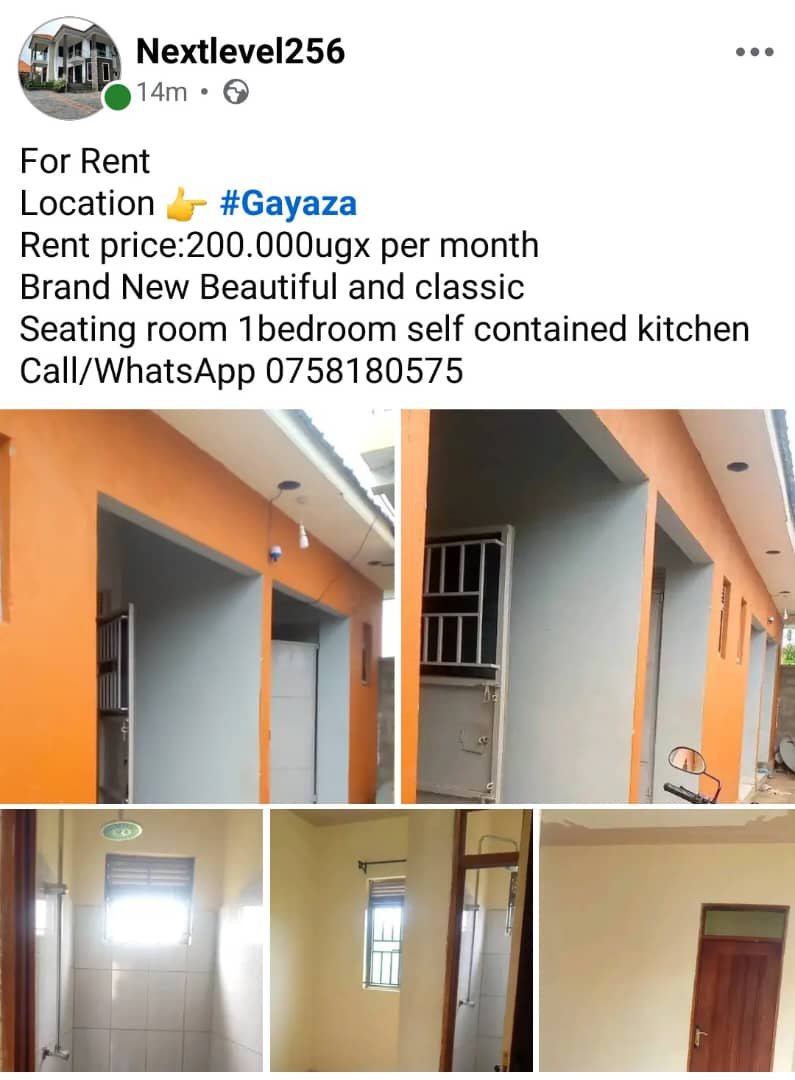 rental property in Gayaza, Uganda.