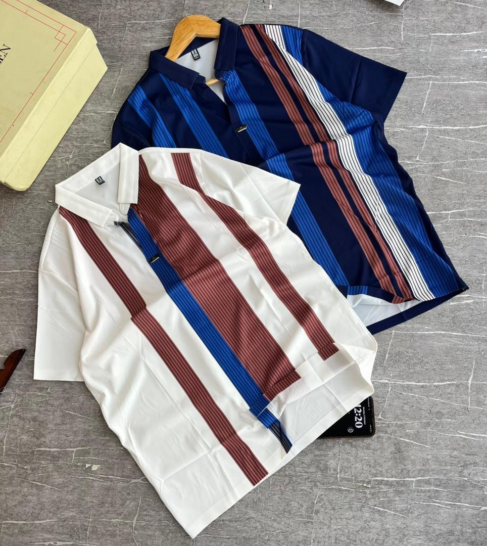 Men’s Color Block Polo Shirt