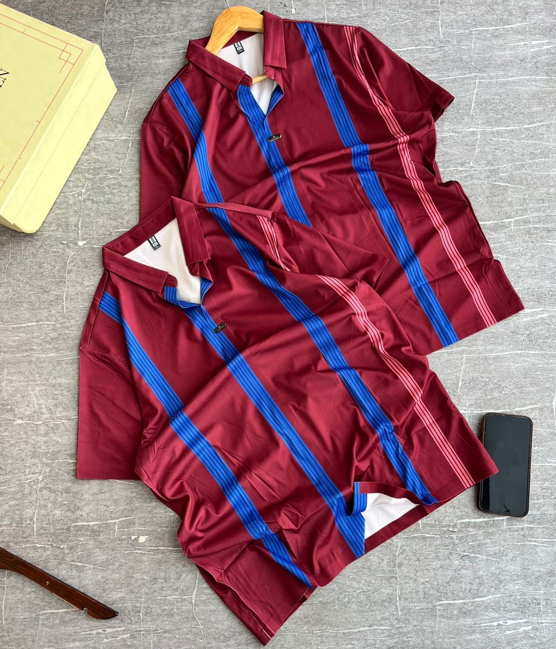 Men’s Striped Polo Shirt