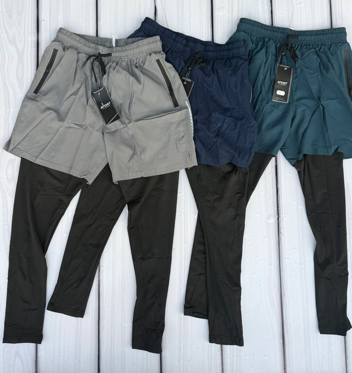 2-in-1 workout pants