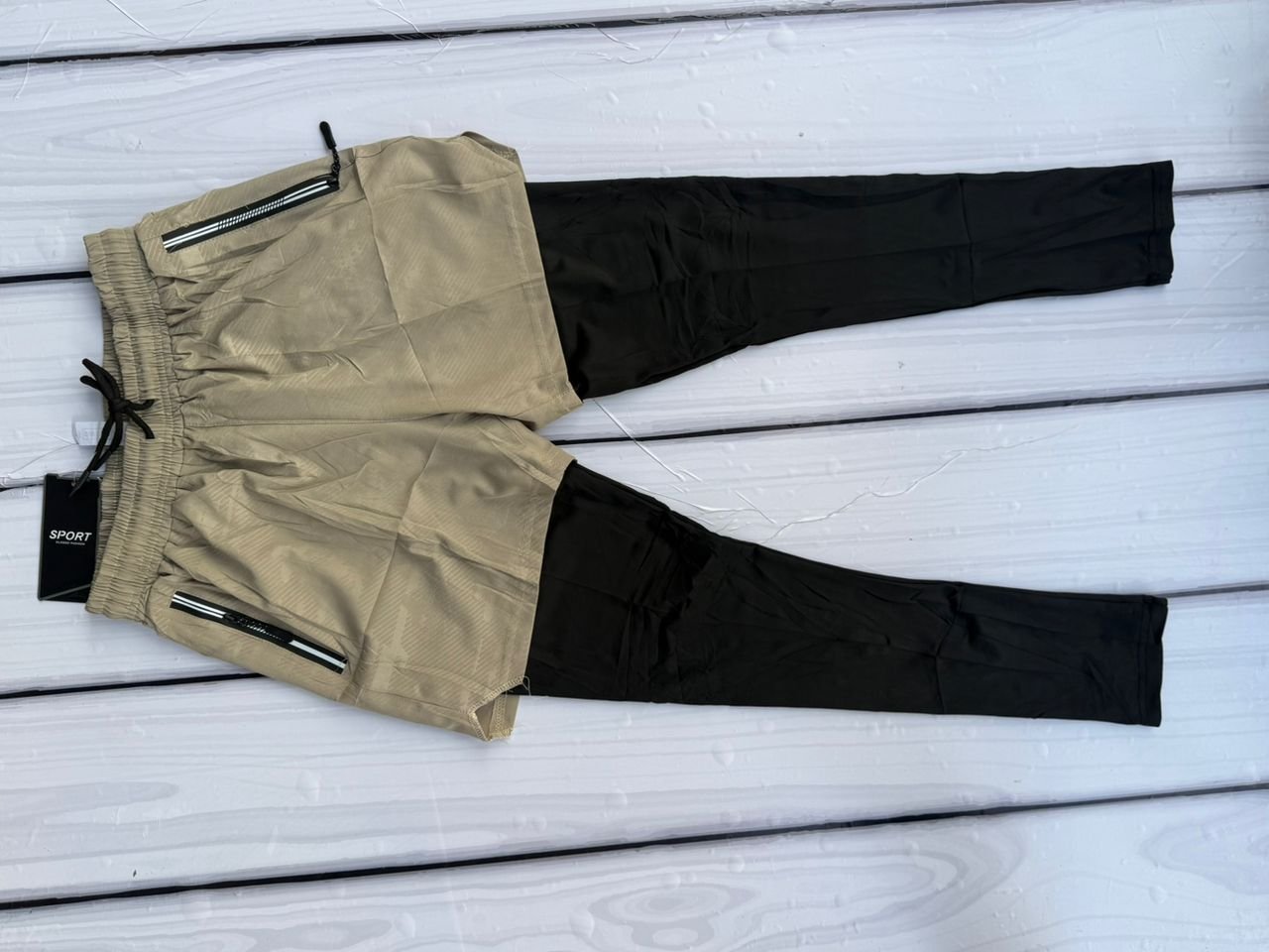 2-in-1 workout pants