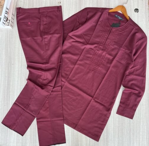 kaftan suit.