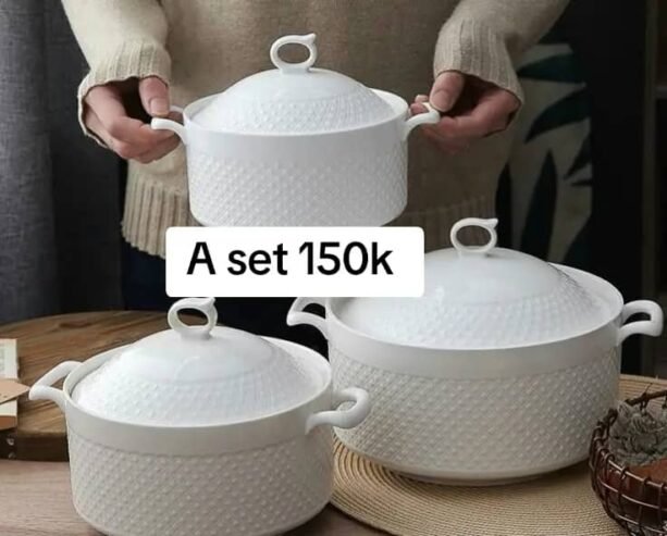 white ceramic soup tureens