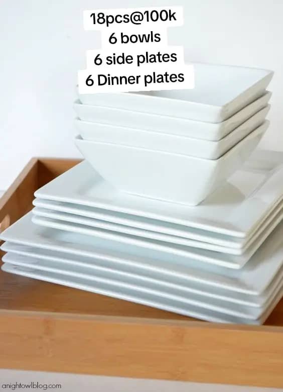 dinnerware set