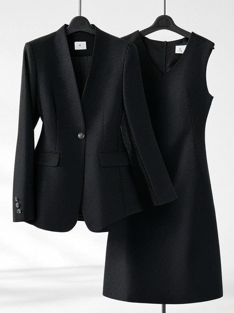 two-piece suit set for women