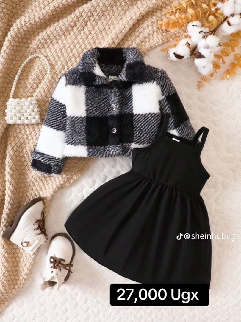 two-piece set for a baby girl