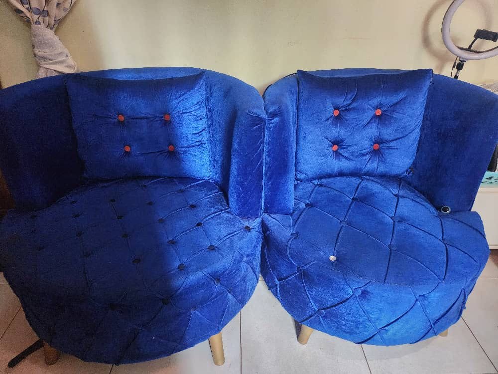 Blue Single chairs